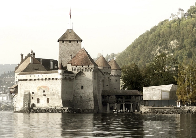 'Fragments & Miracles': Château de Chillon Competition Entry / Lapo Ruffi, Vanessa Giandonati - Facade