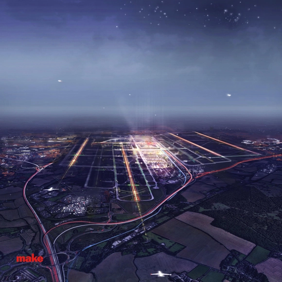 Stansted Airport Proposal / Make Architects - Airport, Cityscape