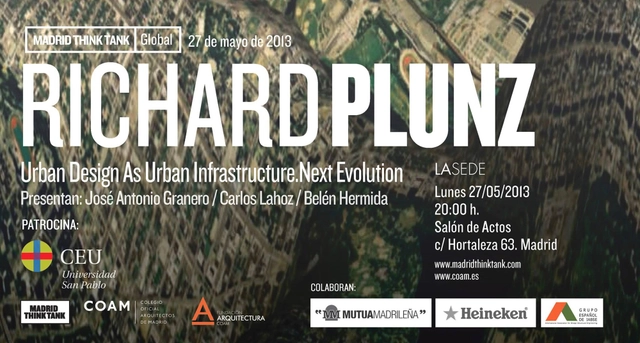 Madrid Think Tank / Urban Design As Urban Infrastructure. Next Evolution / Richard Plunz - Imagen Principal