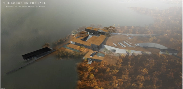 The Lodge on the Lake Winning Proposal / Henry Stephens, Nick Roberts, Jack Davies - Residential Architecture