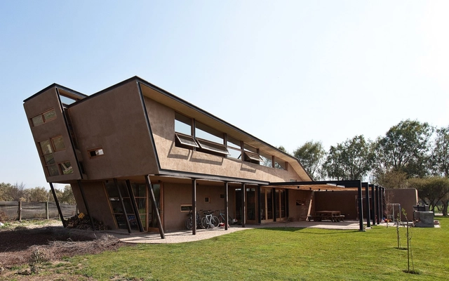 Casa Munita Gonzalez / Arias Arquitectos + Surtierra Arquitectura - Casas, Fachada
