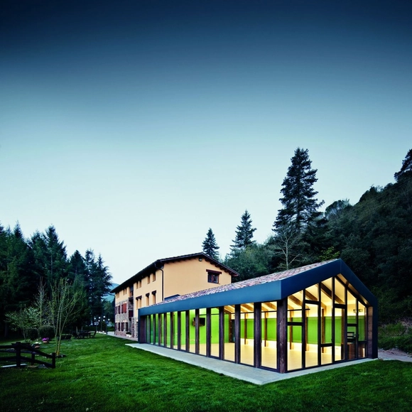 Viladrau / MIRAG - Cultural Center, Garden, Facade, Forest