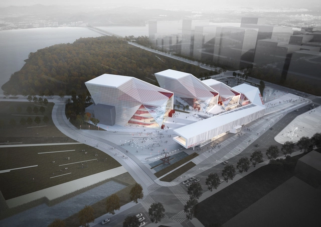 Sejong Art Center Competition Entry / H Architecture + Haeahn Architecture - Visual Arts Center