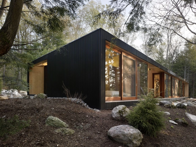Clear Lake Cottage / MacLennan Jaunkalns Miller Architects - Houses, Garden, Facade, Forest