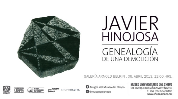 Exposición Genealogía de una demolición / Javier Hinojosa - Imagen Principal