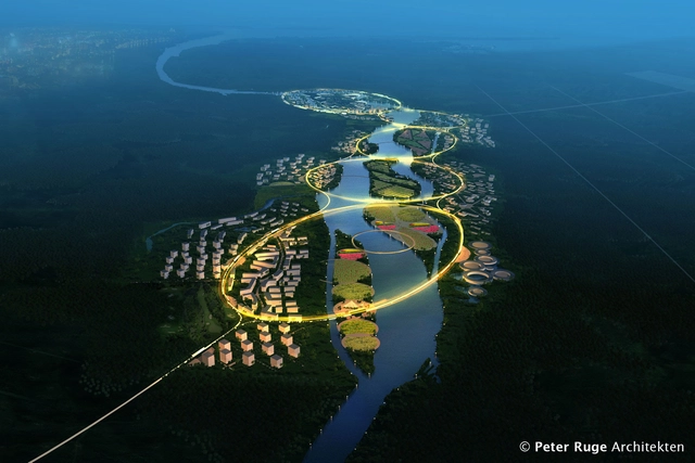 Green Health City Proposal / Peter Ruge Architekten - Master Plan