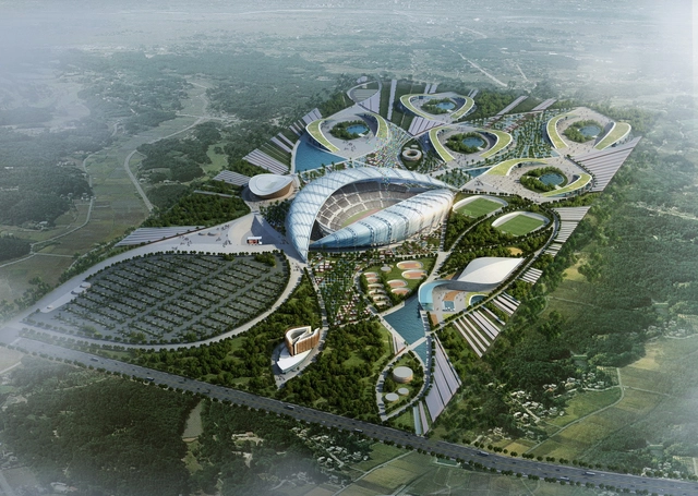 Pan African Games Masterplan Competition Entry / Group IAD - Sports Architecture