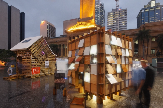 Emergency Shelter Winning Design / Nic Gonsalves + Nic Martoo - Temporary Installations, Facade, Cityscape