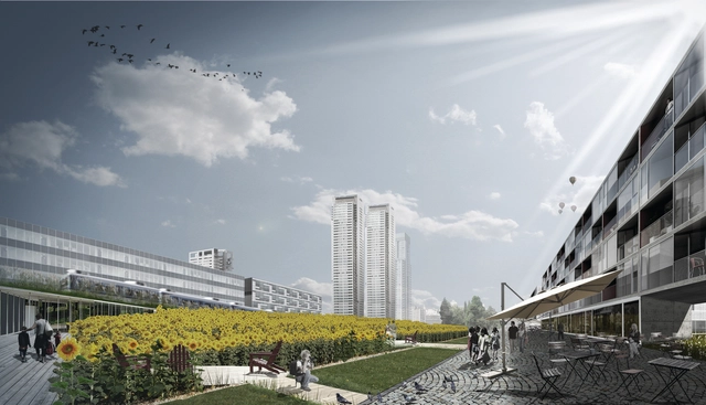 Terceiro Lugar no Concurso Plano Diretor Praia Ferroviária de Palermo - Plano Diretor