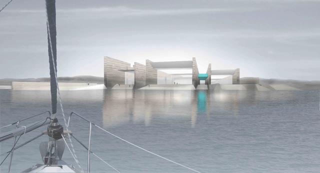 ‘The Lodge on the Lake’ Third Prize Winning Proposal / Nic Moore + Monica Earl - Residential, Facade