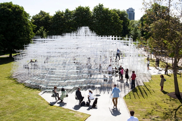 Pavilhão Serpentine Gallery 2013 / Sou Fujimoto, Fotos por Danica Kus - Arquitetura Cultural