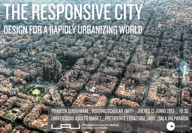 Charla UAI “La Ciudad Receptiva: Diseño para un mundo en rápida urbanización” - Urbanismo