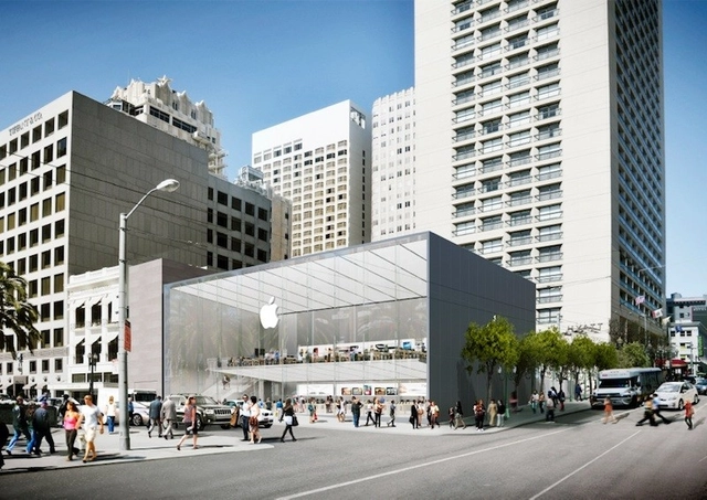 What Does the New Apple Store in San Francisco Say About Commercial Architecture? - Commercial Architecture