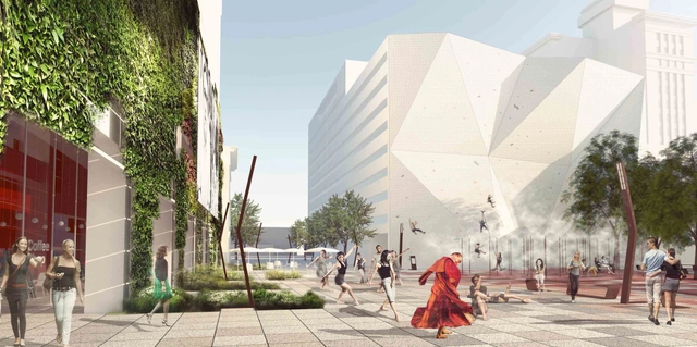 6970+ Revitalization Project Competition Entry / Op.N - Cultural Architecture, Facade
