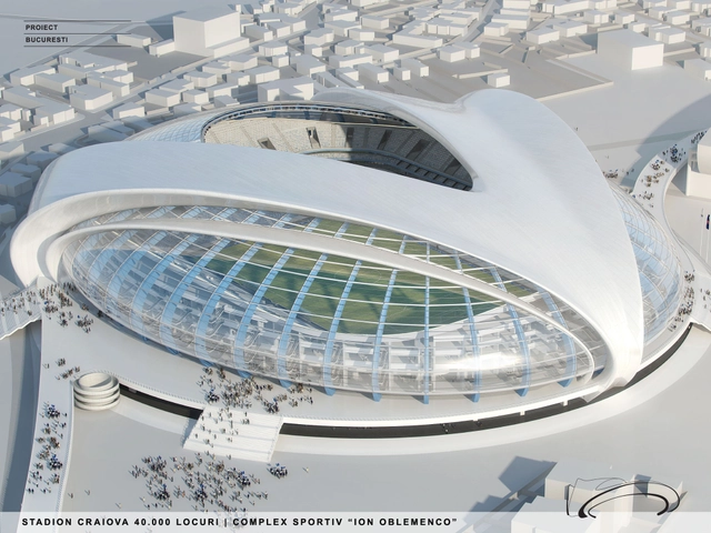 Propuesta de Estadio Sustentable para Craiova / Proiect Bucuresti - Estadio De Fútbol