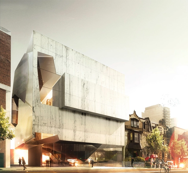 Montreal Museum of Fine Arts Pavilion 5 Finalist Proposal / Saucier + Perrotte Architectes - Educational Architecture, Facade