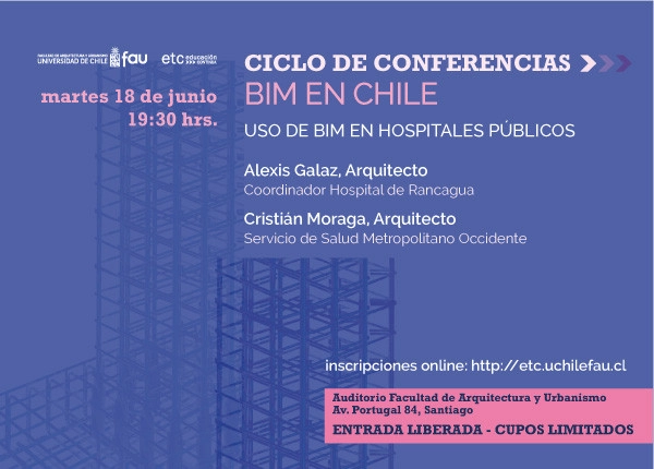 Ciclo de conferencias "BIM en Chile: Experiencias exitosas, Lecciones aprendidas" - Imagen Principal