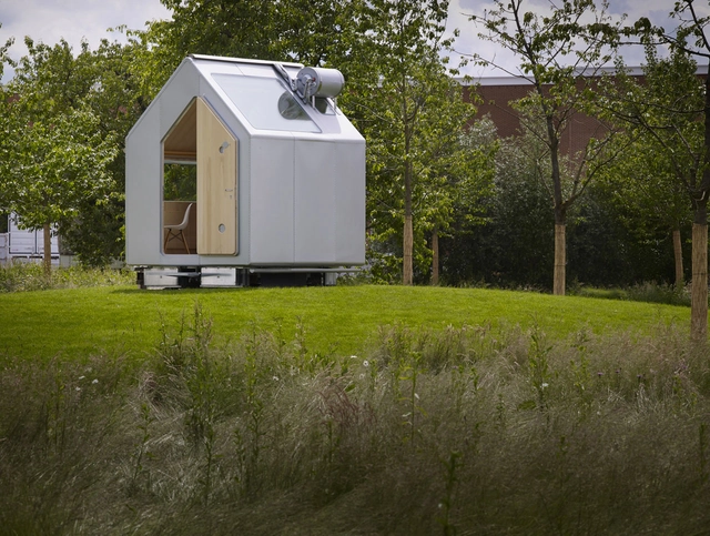 Renzo Piano presenta Diogene: una cabina auto-suficiente y desarmable para una persona - Imagen Principal