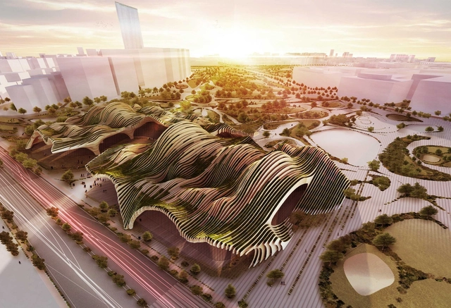 Taichung City Cultural Center Competition Entry / BAT  - Cultural Center