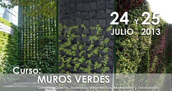 Curso Muros Verdes: Sistemas, diseño, vegetación, materiales y tecnología / CAM-SAM - Imagen Principal