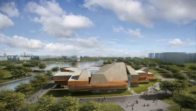 Tonglin City Planning Exhibition Center Winning Proposal / Waa - Urban Planning , Facade, Cityscape