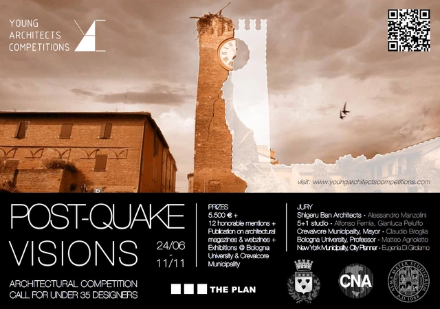 Young Architect's Competition: 'Post-Quake Visions' - Featured Image