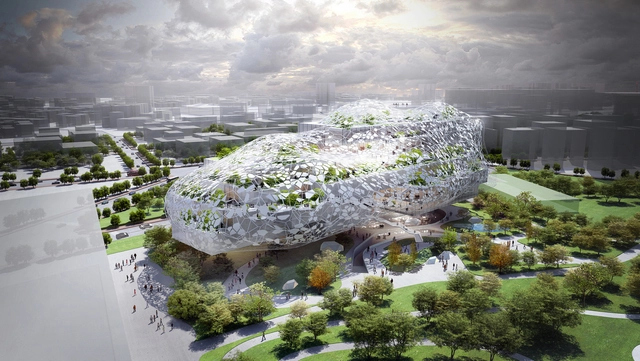 Taichung City Cultural Center Competition Entry / RMJM - Cultural Center
