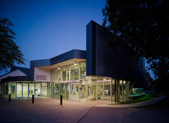 The International Cricket Hall of Fame / Turner - Museum, Facade, Door