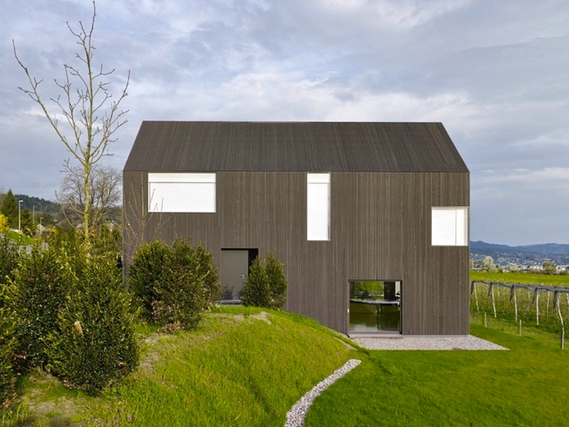 Gottshalden / Rossetti + Wyss Architekten - Houses, Garden, Facade, Fence
