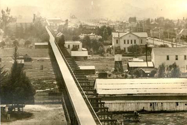 "Cycleway California": Uma estrada para bicicletas de 1897 em Los Angeles, EUA - Imagem de Destaque