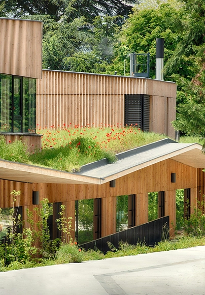 Complejo Escolar en Rillieux-la-Pape / Tectoniques Architects - Escuelas