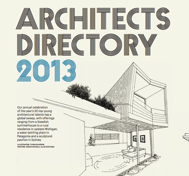 Directorio 2013: 20 talentos según Wallpaper - Imagen Principal