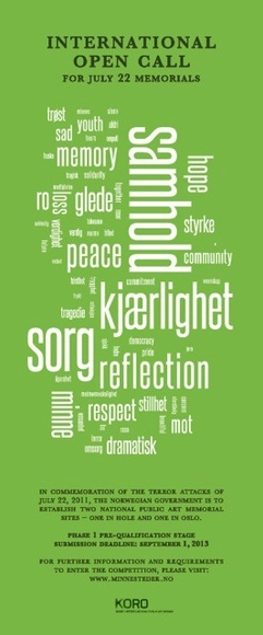 Call for Entries: Re-Design Sites of Norway's 2011 Terror Attacks - Featured Image