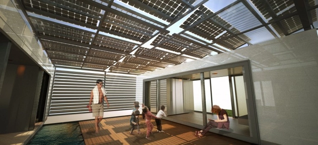 Solar Decathlon 2013: Micro-Casa se expande de forma inteligente para ampliar su espacio interior - Imagen Principal