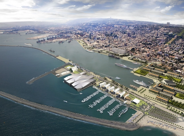 New Haifa Waterfront Plan / Amir Mann–Ami Shinar Architects and Planners - Master Plan, Cityscape, Coast