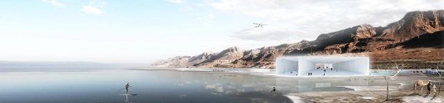 'Cristal – The Dead Sea Gem' Winning Proposal / Sitbon Architectes - Cultural Architecture, Coast