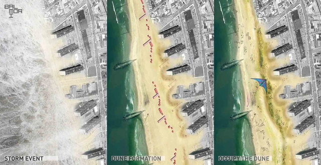 'Occupy the Dune': MOMA PS1 Rockaway Call for Ideas Winning Proposal / Balmori Associates - Urban Design , Facade