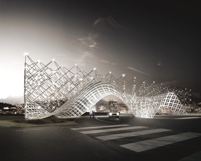 Gateway of Shenzhen Southern University of Science and Technology Proposal / penda - Educational Architecture, Facade, Arch, Cityscape