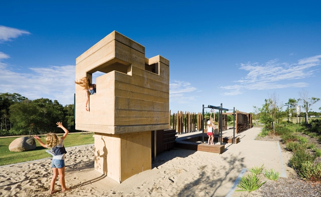 Elysium Playground / Cox Rayner Architects - Park, Facade