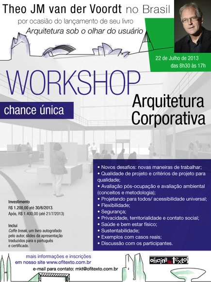 Workshoop sobre Arquitetura Corporativa / Theo van der Voordt - Imagem de Destaque