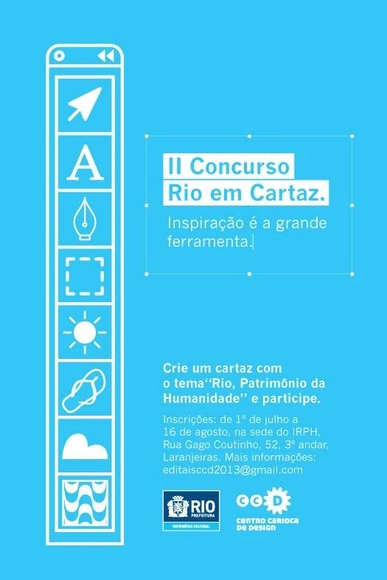 II Concurso Rio em Cartaz – Inscrições Abertas - Imagem de Destaque