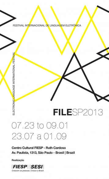 Abertura do FILE – Festival Internacional de Linguagem Eletrônica - Imagem de Destaque