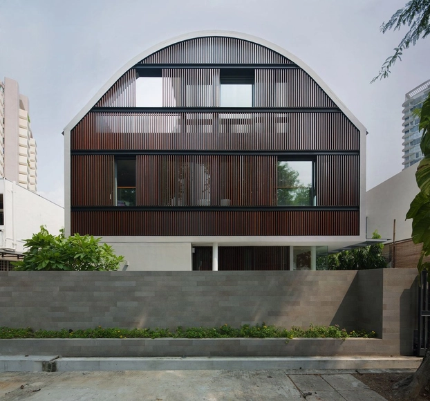 Wind Vault House / Wallflower Architecture + Design - Casas