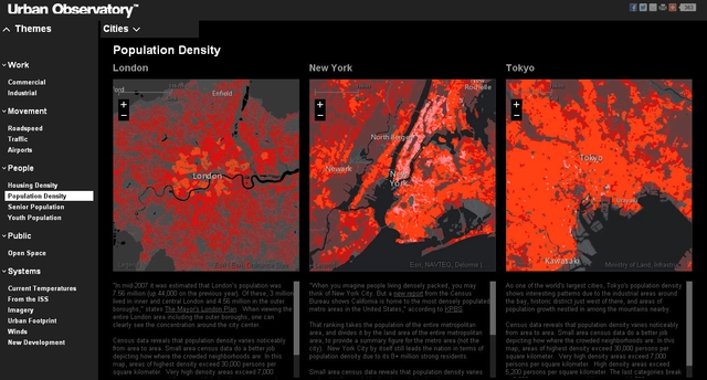 A New Tool for Comparing Cities  - Urbanism
