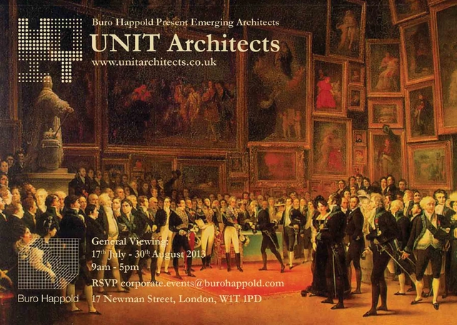  Emerging Architects Exhibition at Buro Happold / Unit Architects - Featured Image