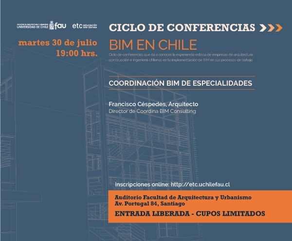 Charla: Coordinación BIM de especialidades - Software