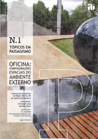 Encerram hoje as inscrições para a oficina “Tópicos em Paisagismo” - Imagem de Destaque