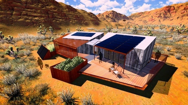 Solar Decathlon 2013: Equipo de Las Vegas presenta DesertSol, una base solar eficiente para el desierto - Imagen Principal