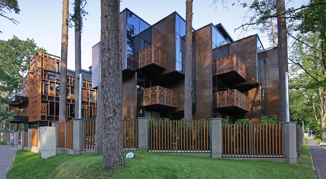 Dzintaru 32 / SZK/Z Architects - Apartamentos
