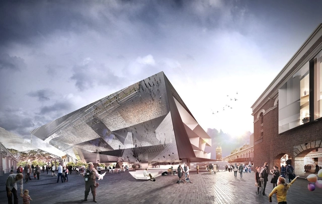 The Flinders Street Station Shortlisted Proposal / Grimshaw + John Wardle Architects - Train Station, Facade